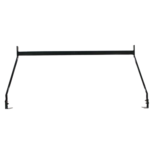 RG11B – RKI Ladder Rack, Bed Rail Mount Direct-Fit 29-1/4 Inch Height Powder Coated Black Steel Single